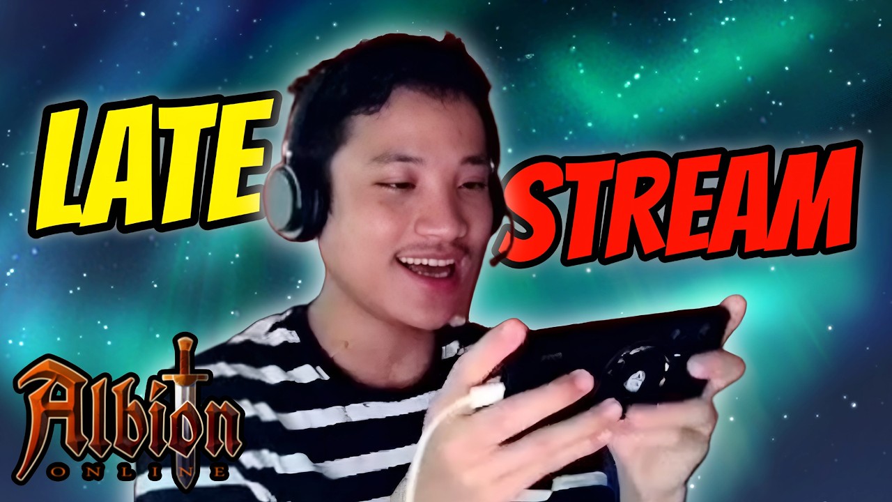 late night stream Solo Roaming - Albion online