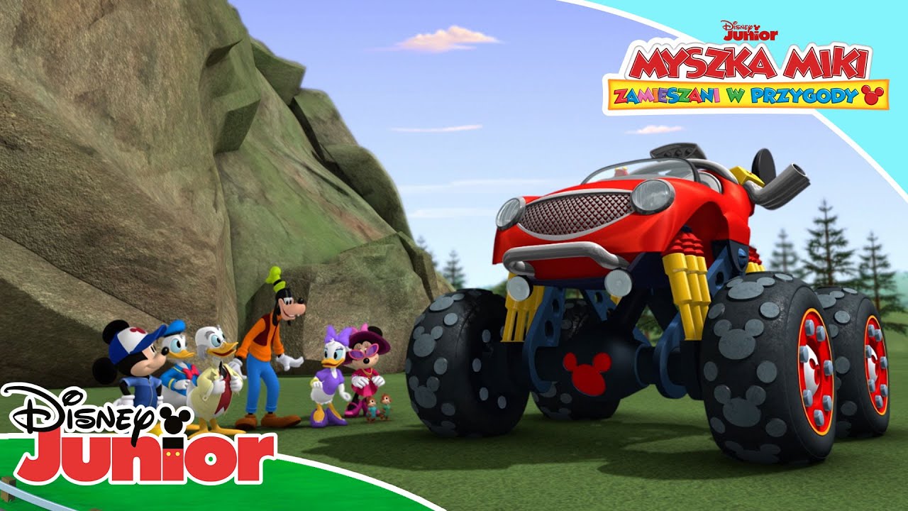 Monster truck Mkiego 🚚 | Myszka Miki: Zamieszani w przygody | Disney Junior Polska