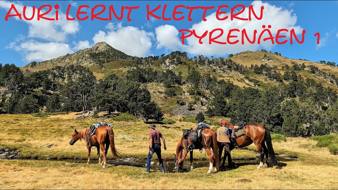 Auri lernt Klettern! Bergziegendiplom Pyrenäen 1. Teil | Wanderreiten Doku