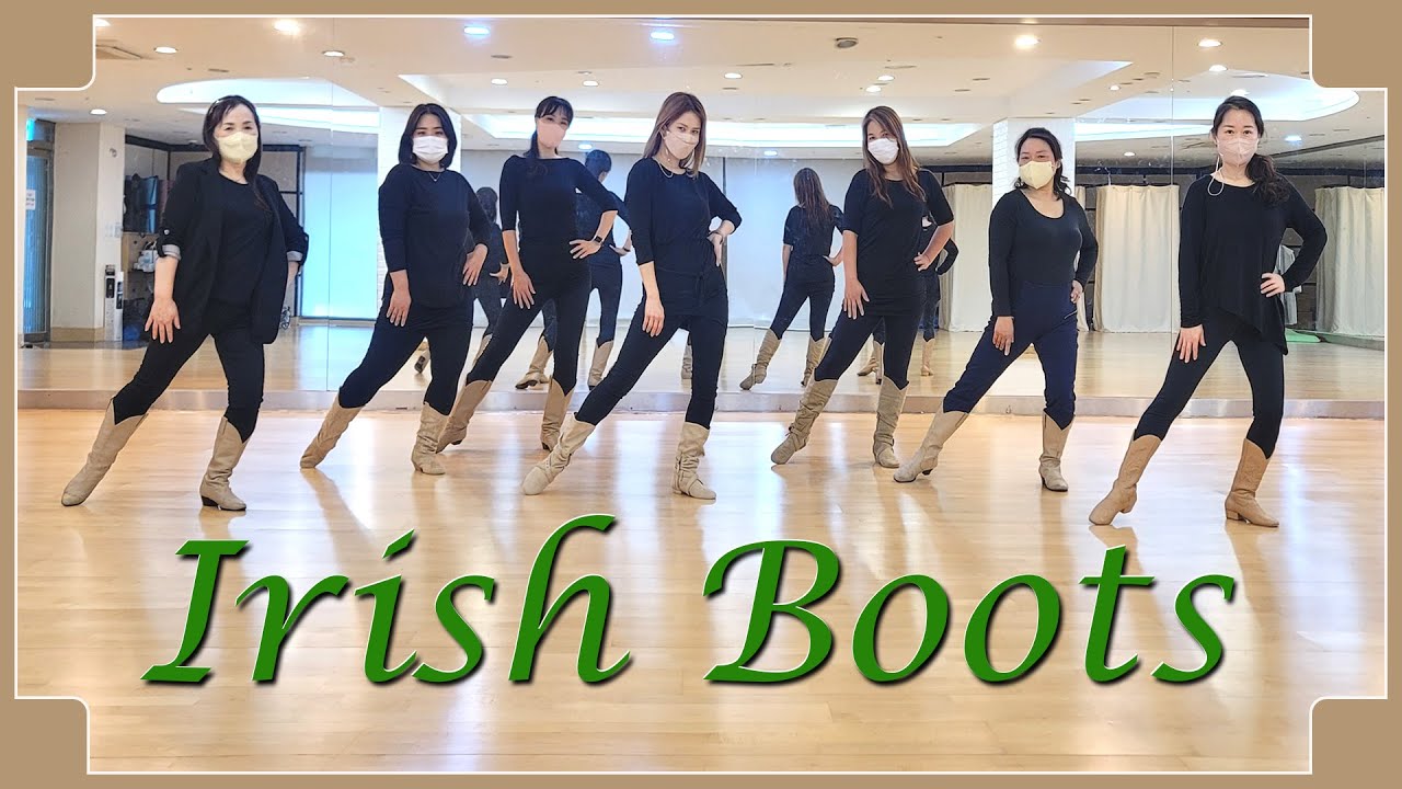 IRISH BOOTS - LINEDANCE (Ivonne, Kate, Jef & Roy)