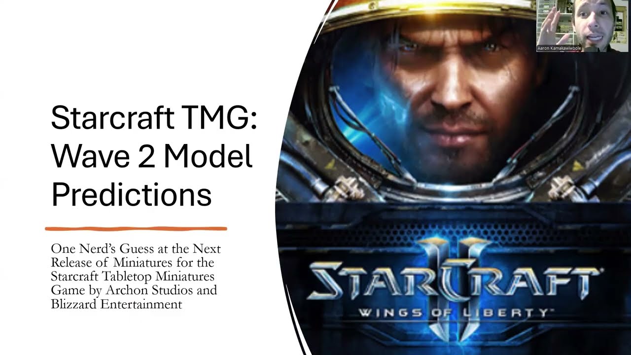 Predictions for WAVE 2 Units for the Starcraft Tabletop Miniatures Games