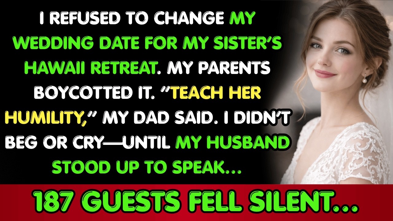 My Parents Boycotted My Wedding Because I Wouldn’t Move It for My Sister’s Hawaii Trip
