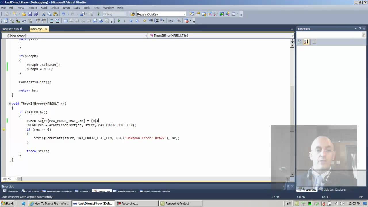 DirectShow Programming 06