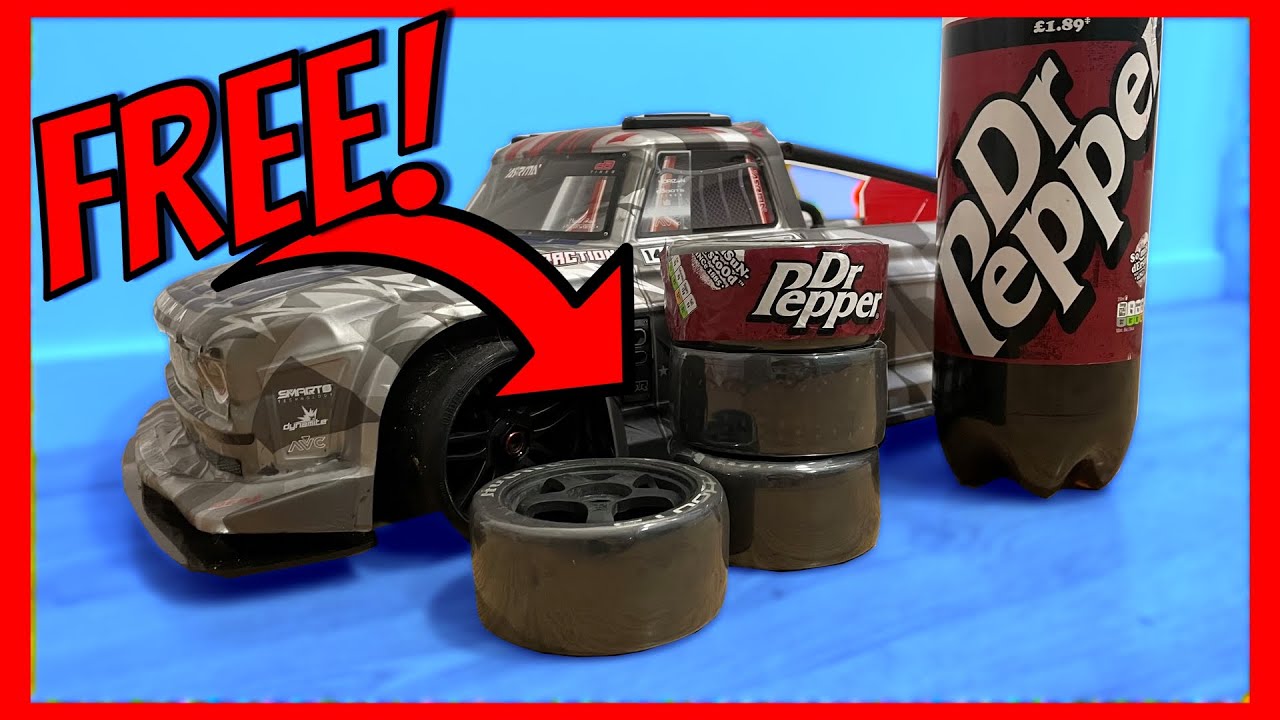DIY RC CAR DRIFT TIRES for FREE!