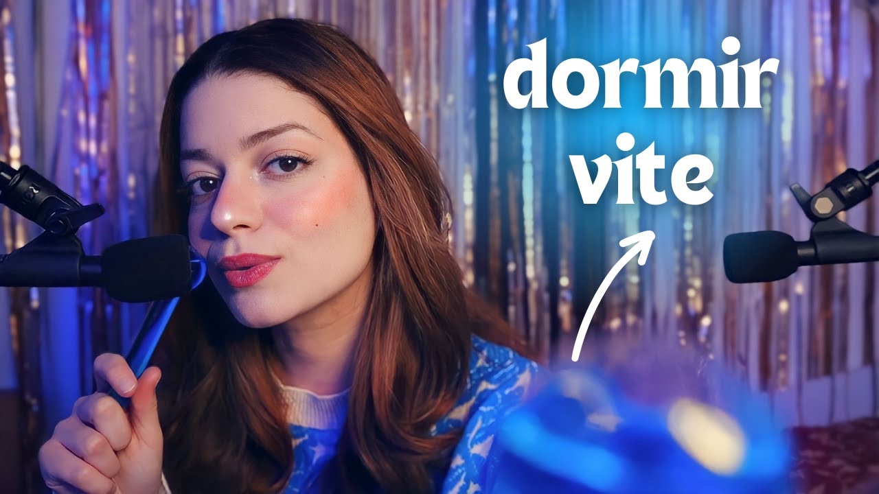 ASMR : Double micros et chuchotements tr&egrave;s proches pour dormir (ear to ear)