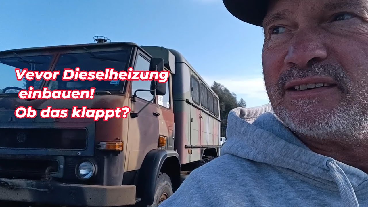 Vevor Dieselheizung einbauen! Ob das Klappt?