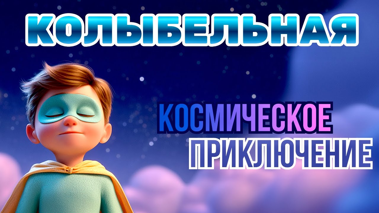🚀 Колыбельная для детей | Маленький герой летит в космос | Волшебная сказка на ночь