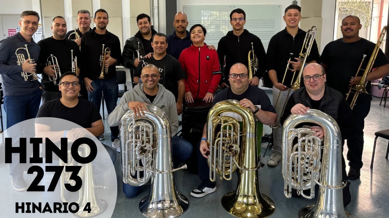 Hino 273 CCB Hinário 4 - Não tardará a volta do Senhor | Orquestra Metais 3T Brass Band