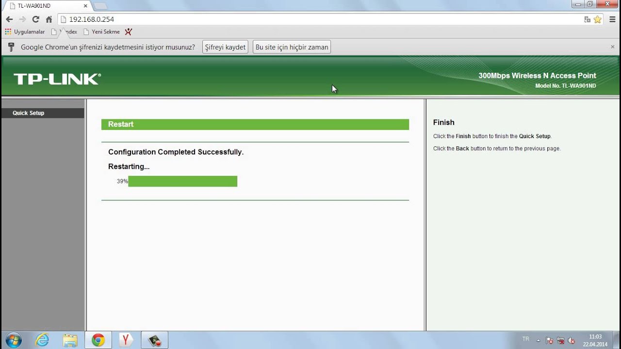 TP-LINK Kablosuz N Access Point Kurulum Videosu (TL-WA701ND,WA801ND,WA901ND)