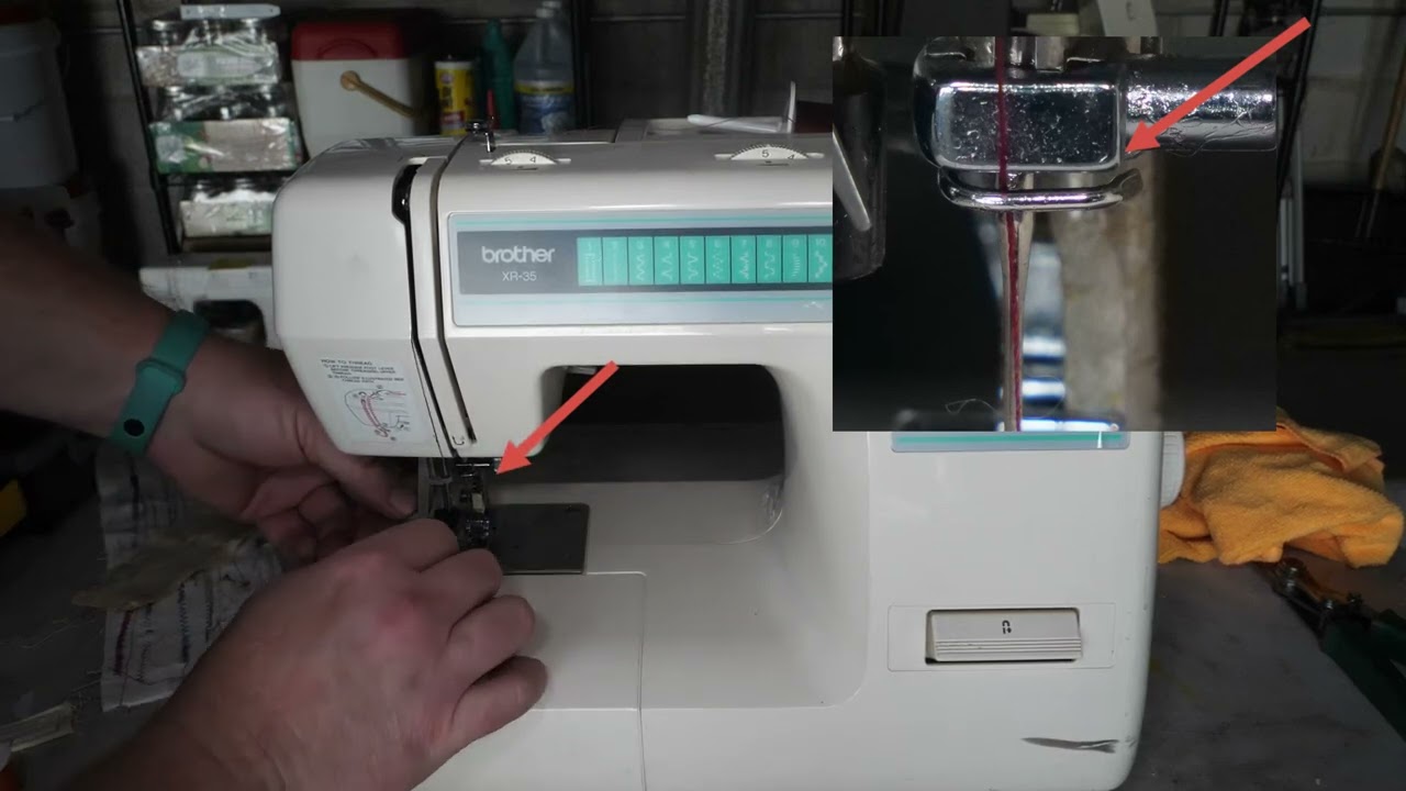 Brother XR 35 Threading