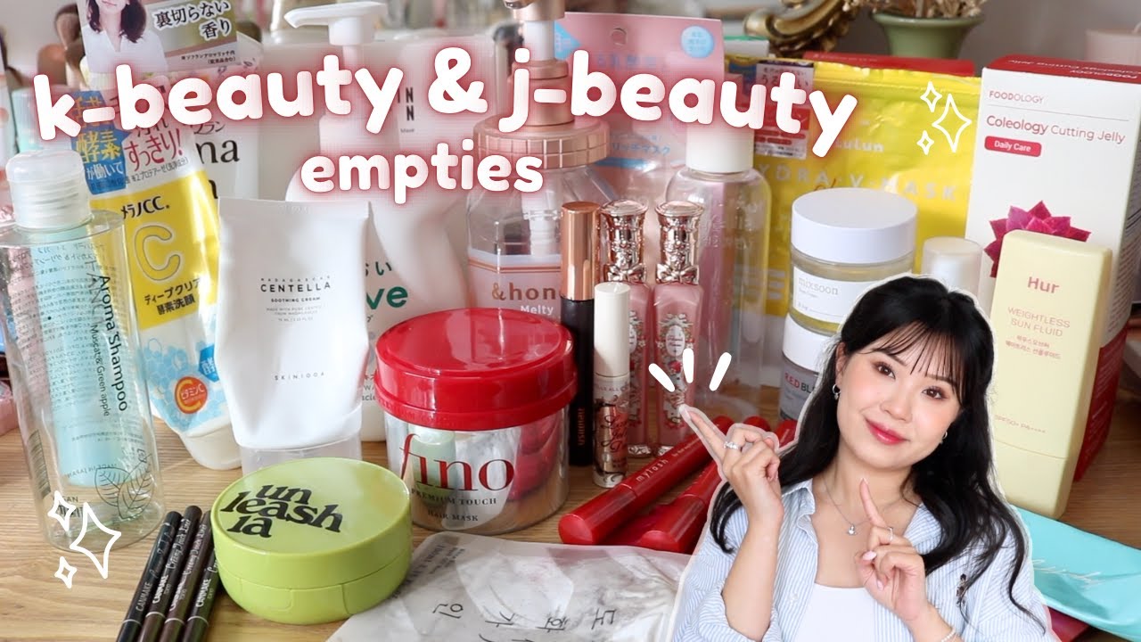 Пустые баночки K-BEAUTY + J-BEAUTY ♻️