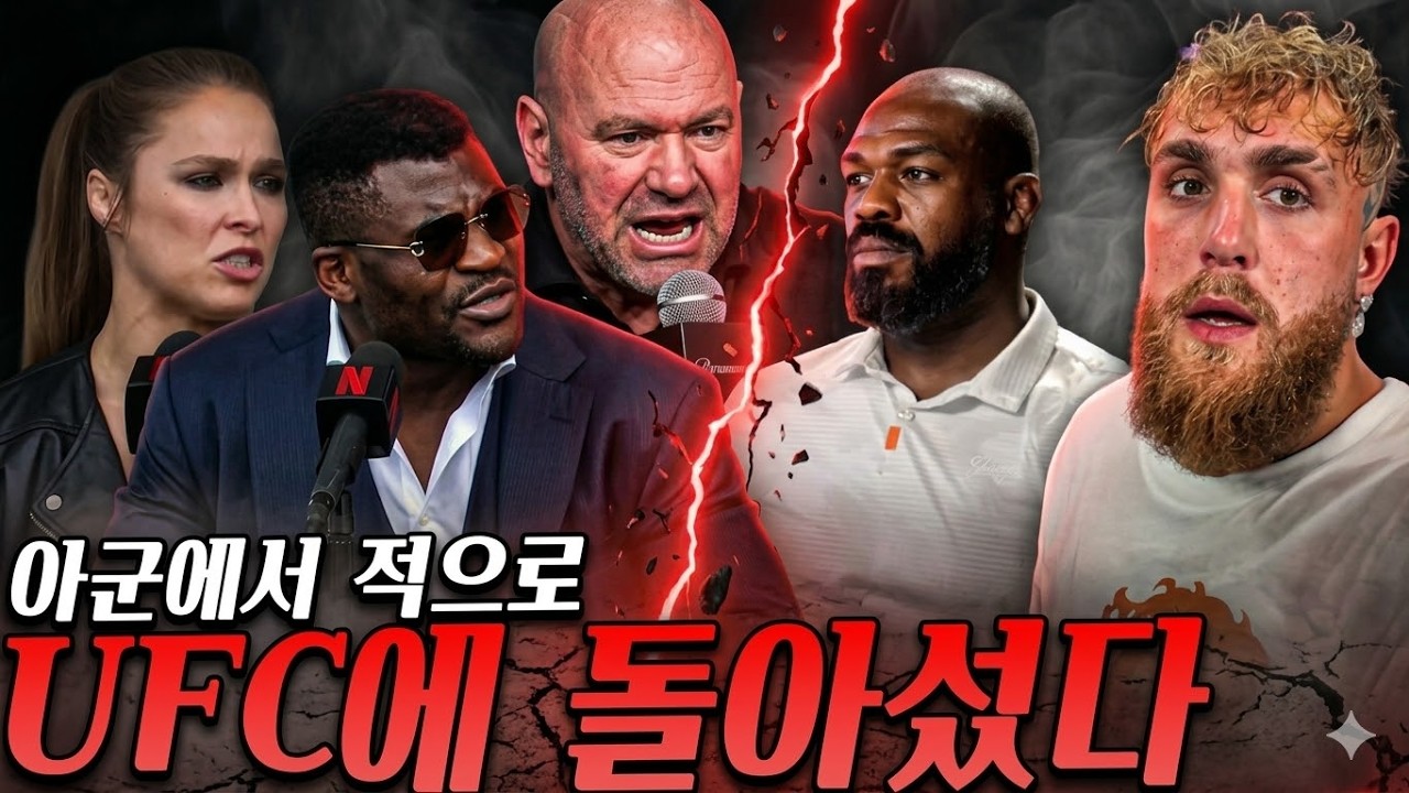 헤비급 타이틀전 앞둔 페레이라의 심경, 서로 UFC타이틀전을 주장하는 이안 개리와 모랄레스, 제대로 대우해주겠다며 존 존스에 어필하는 MVP프로모션의 제이크 폴 등등
