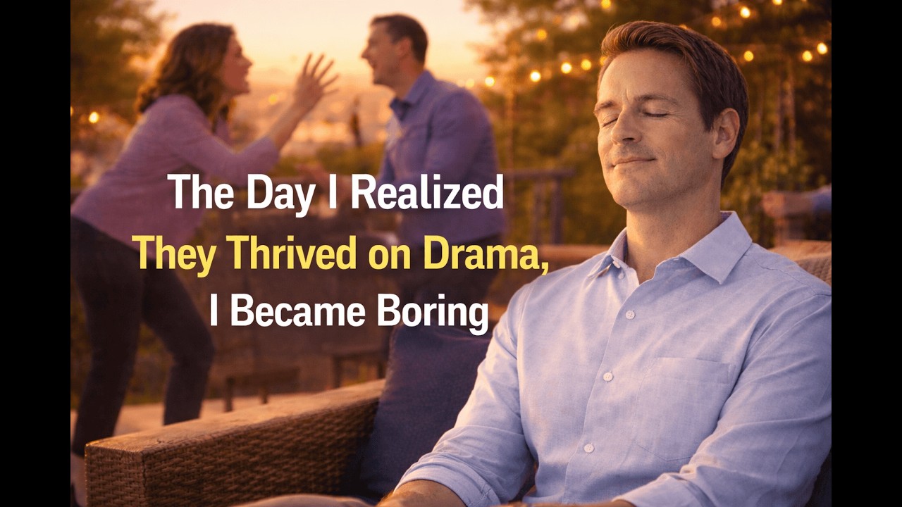 The Day I Realized They Thrived on Drama, I Became Boring