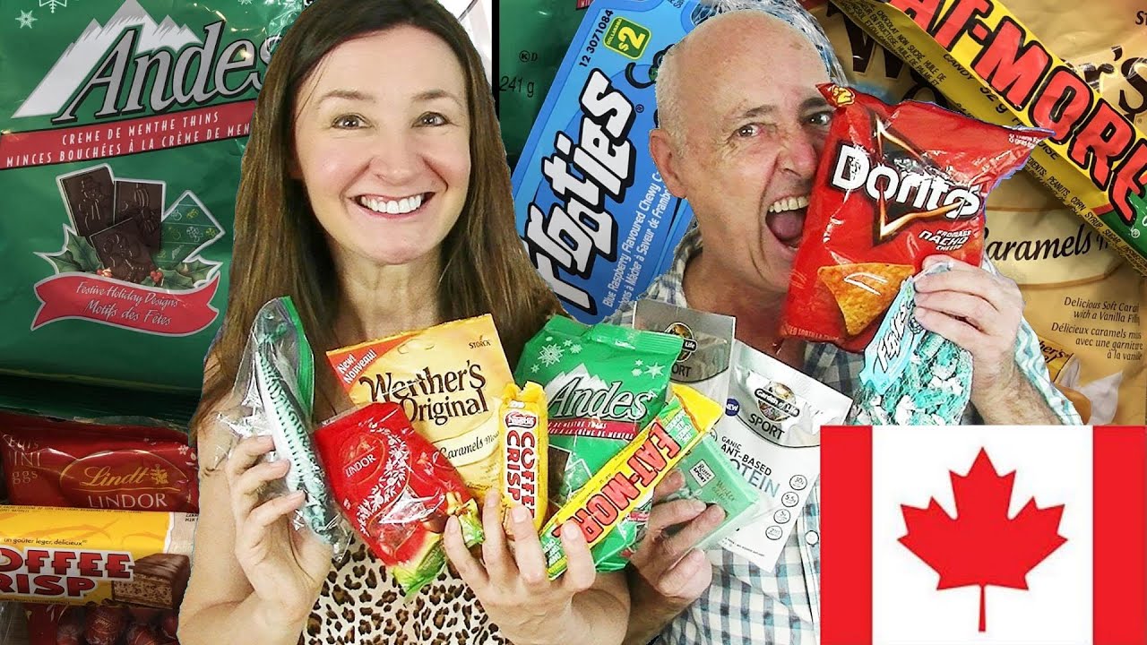 Canadian Taste Test Eat More Coffee Crisp and Andes