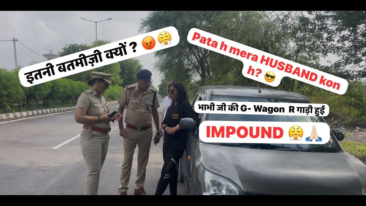 bhabhi ji ko pakda police ne N*she mei?! 😱 