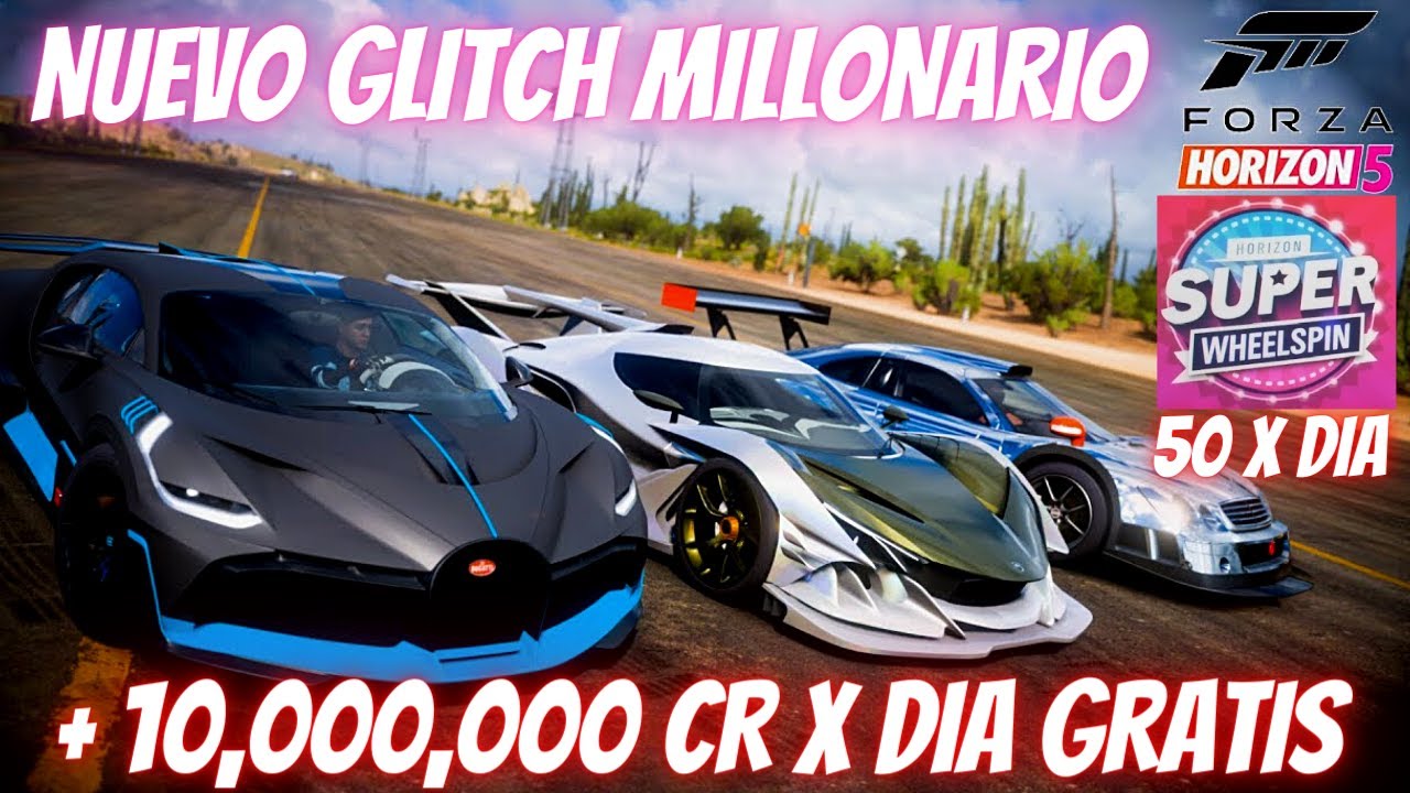 Truco Millonario Forza Horizon 5 / Exploit CR / Super Sorteos Gratis / Glitch Infinito