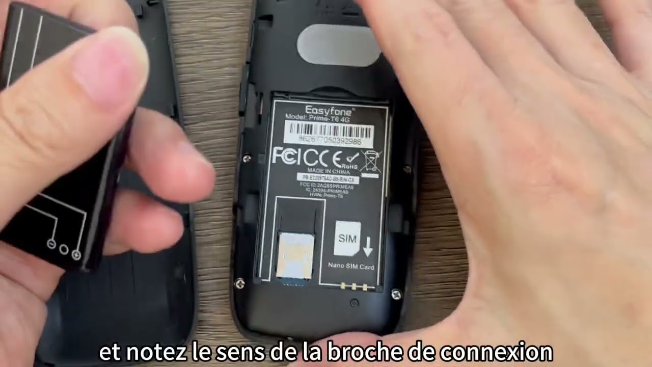 Configurez et allumez votre Prime-T6