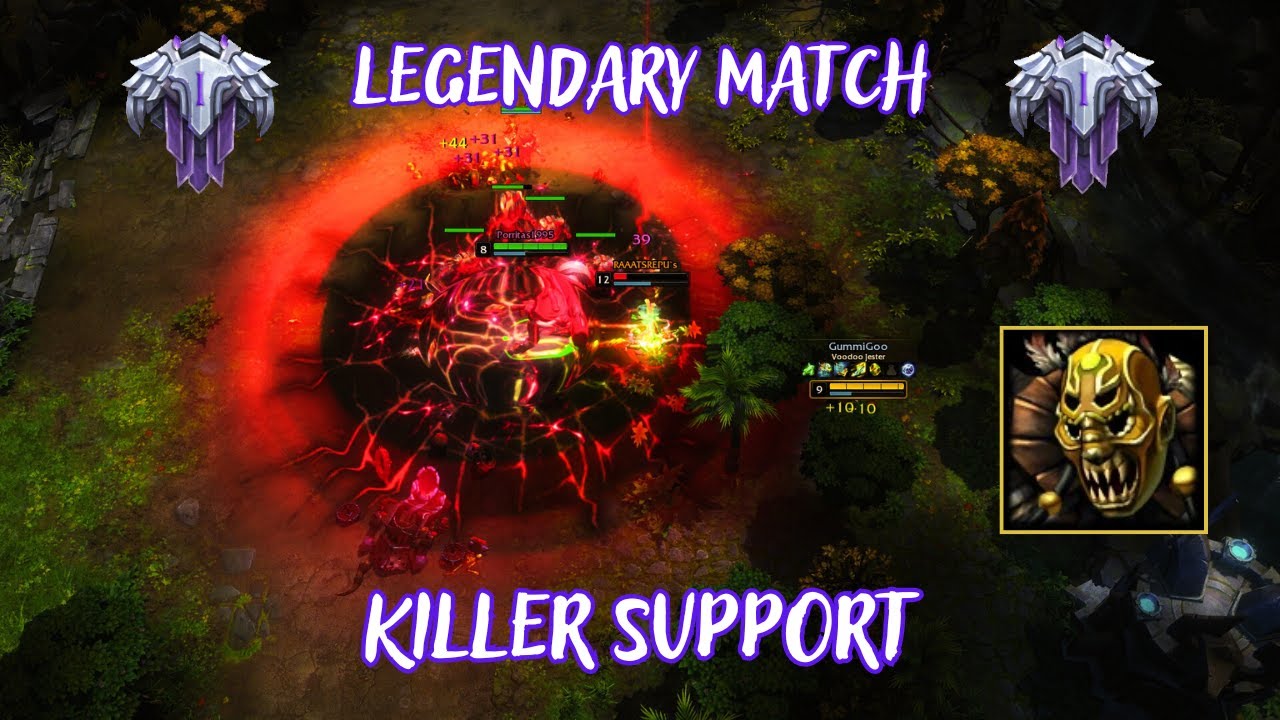 KILLER SUPPORT in a LEGENDARY MATCH! - Voodoo Jester Support