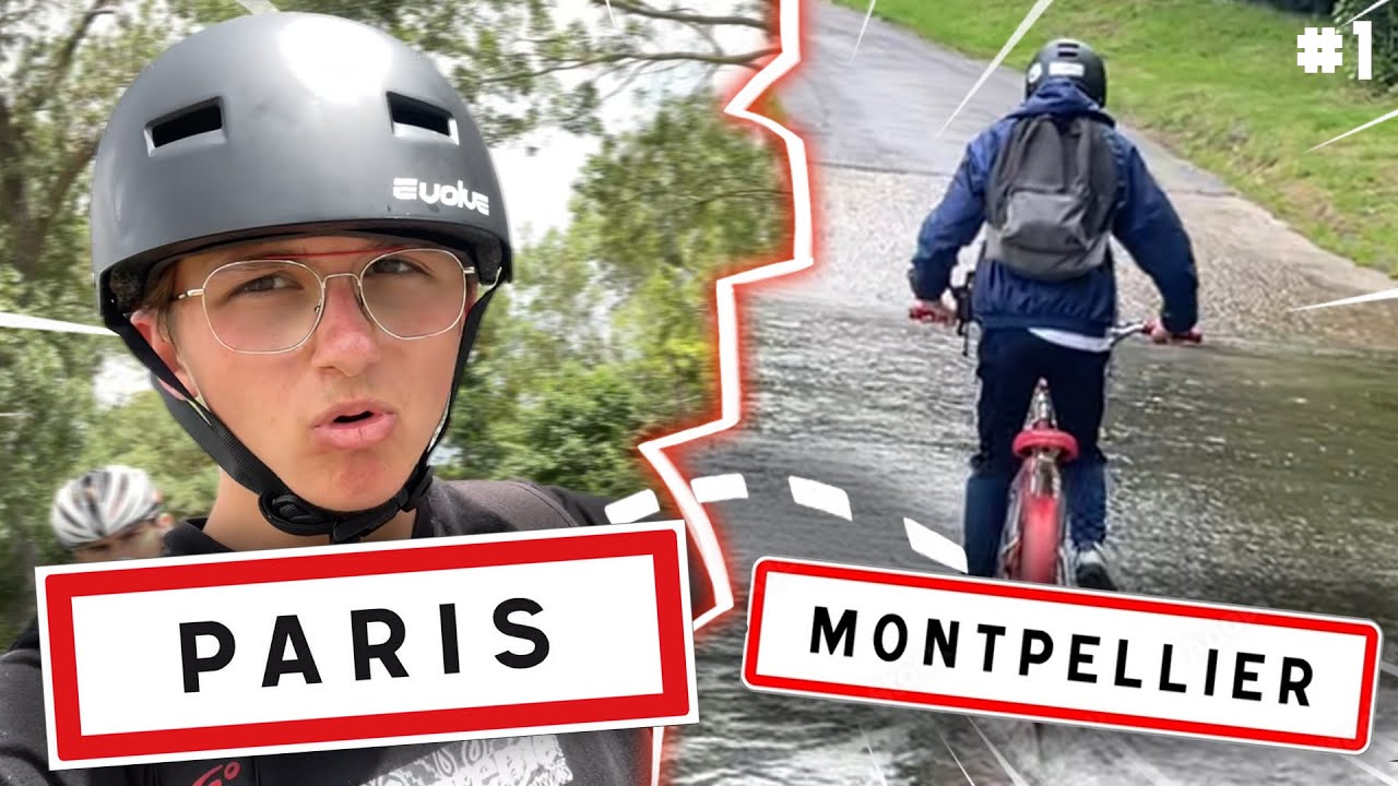 PARIS - MONTPELLIER EN BMX ! (700km) ep. 1