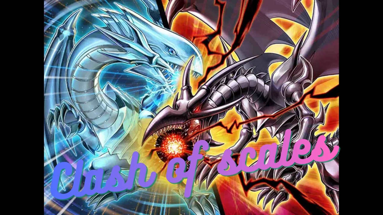 Yu-Gi-Oh cards AI song- Blue-Eyes vs Red-Eyes- Clash of scales