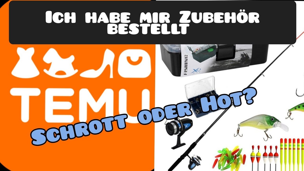 Angel Zubehör bei Temu bestellt/ sind Nacktschnecken gute Köder?