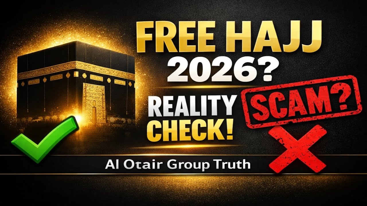 Al Otair Group Free Hajj 2026 Reality | Scam Ya Sach? Complete Details & Apply Guide