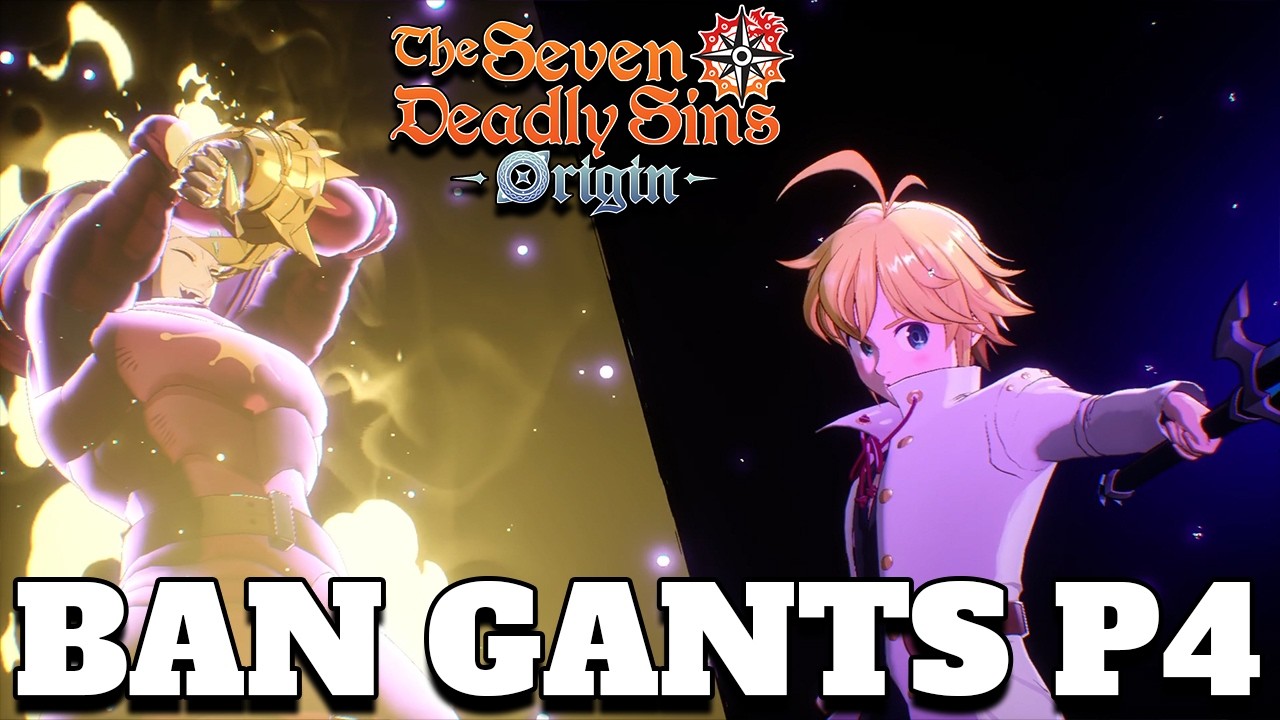 BAN GANTS P4 REND MELIODAS TOTALEMENT D&Eacute;BILE !! UN SUPPORT DE FOU ! 7DS: ORIGIN