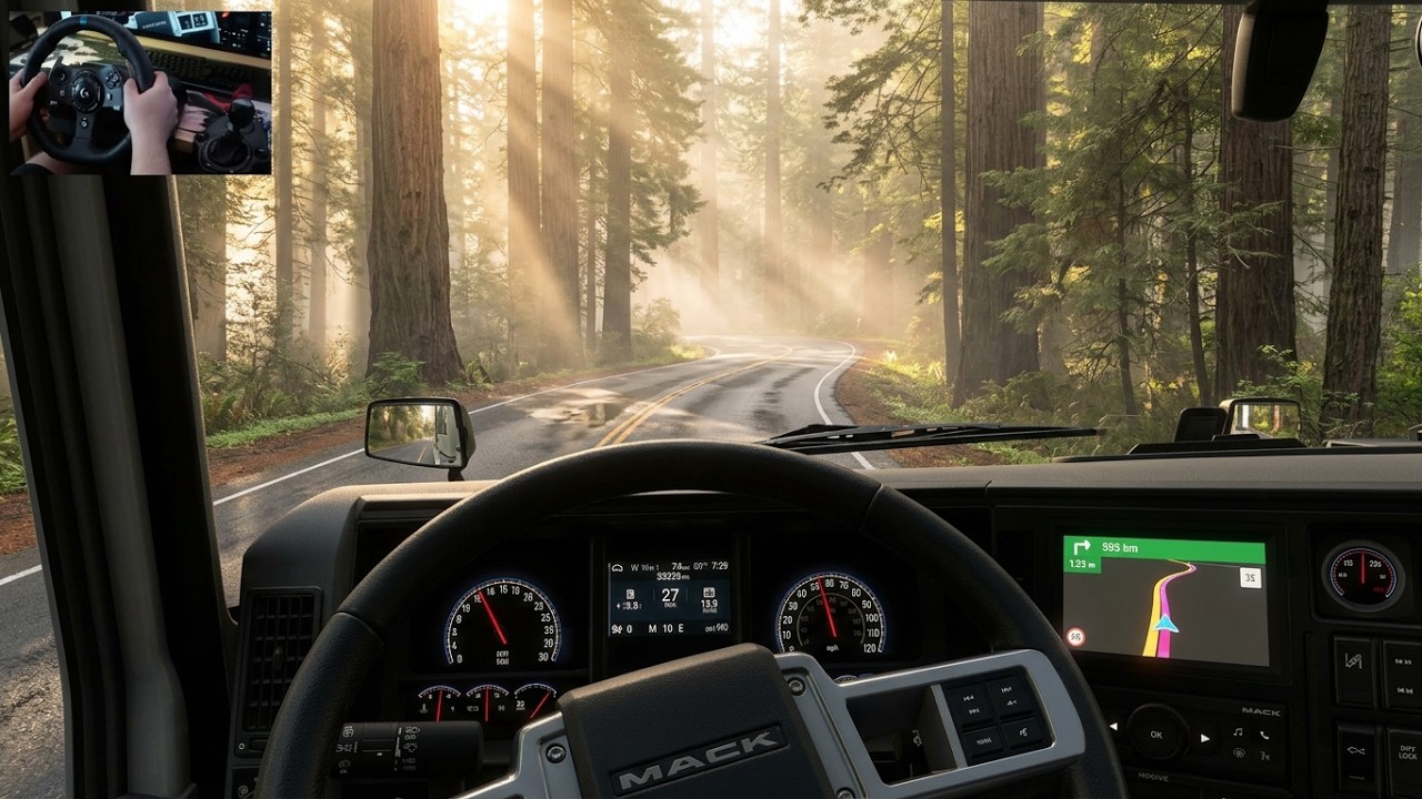 I Turned ATS Forest Routes Into Pure Reality with DLSS 5