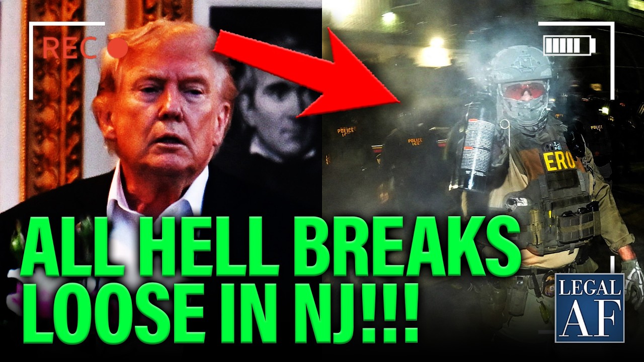 All HELL BREAK LOOSE as Trump&rsquo;s ICE TARGETS New Jersey
