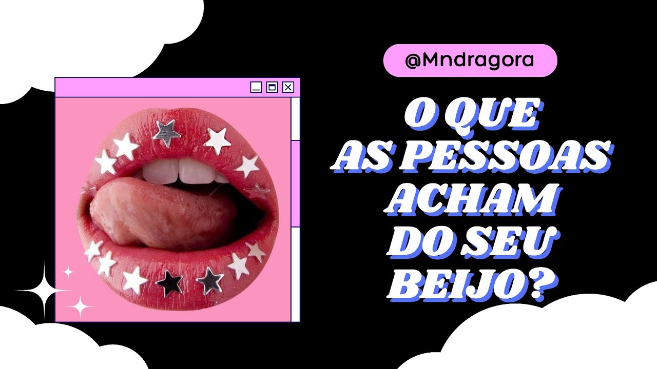 ⁉️💋 O QUE AS PESSOAS ACHAM DO SEU BEIJO? Vamos descobrir? 😈