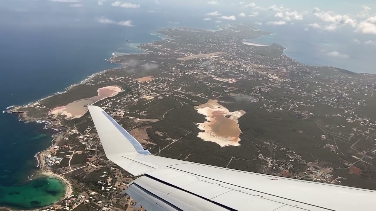 American Airlines Takeoff from Anguilla