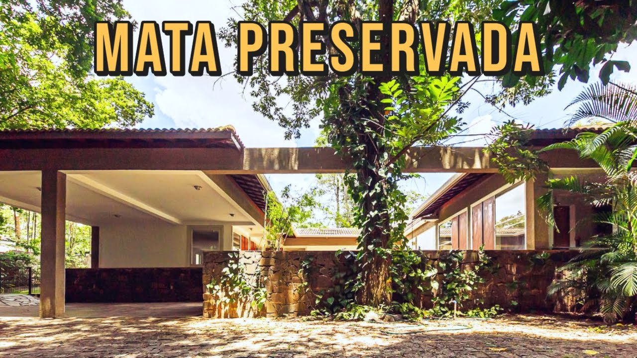 🎷Casa t&eacute;rrea com mata preservada, em Campinas! - CA11523