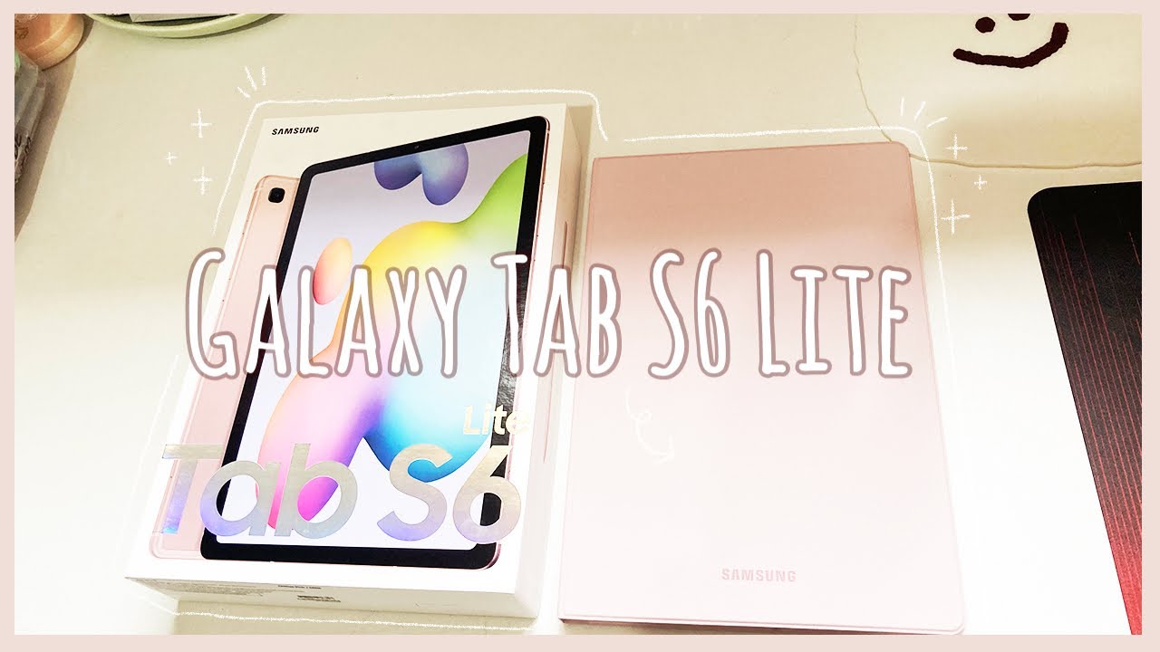 Galaxy Tab S6 Lite in Pink ~ 💕 [ chill unboxing ]