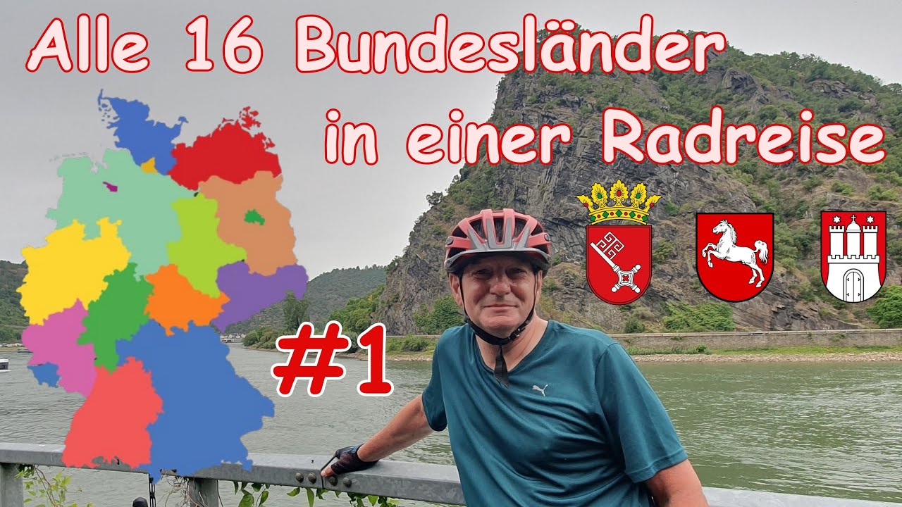 Alle 16 Bundesländer in einer Radreise / Teil 1 / Von Bremen nach Artlenburg