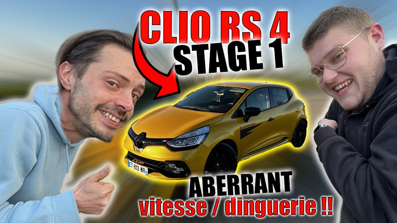 Essai Clio 4 RS CUP Phase II, Akram n'a qu'à bien se tenir