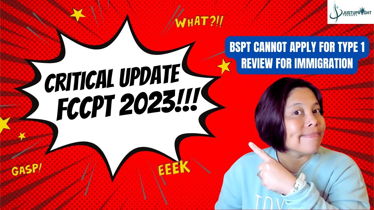 CRITICAL UPDATE ABOUT FCCPT 2023