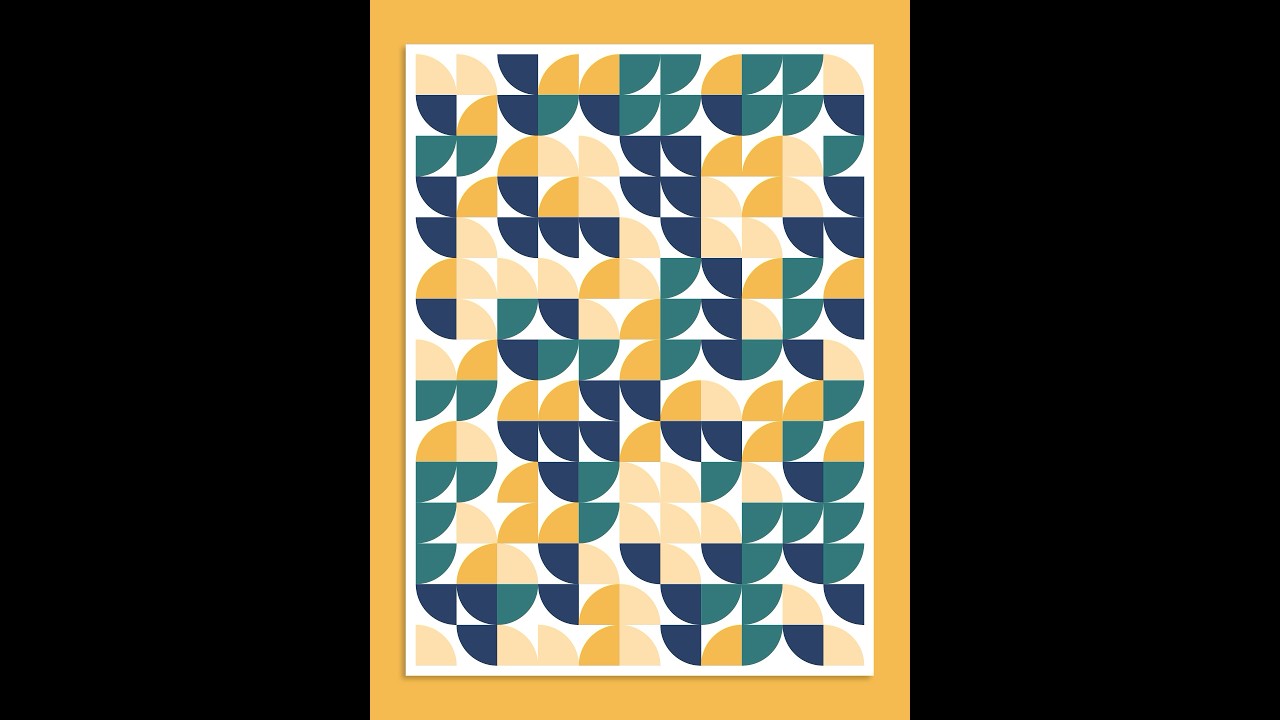 Adobe Illustrator Tips - How to Draw Pattern decoration, simple and fast with Replace ltems script