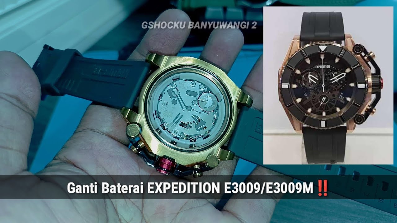 Ganti Baterai EXPEDITION E3009/E3009M‼️