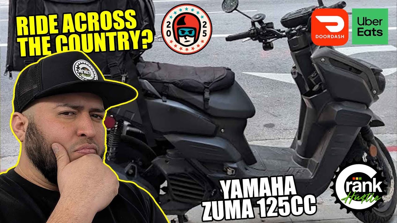 Yamaha Zuma 125cc or XMAX 300 for Scooter Cannonball 2025? Decision Time - Food Delivery Vlog