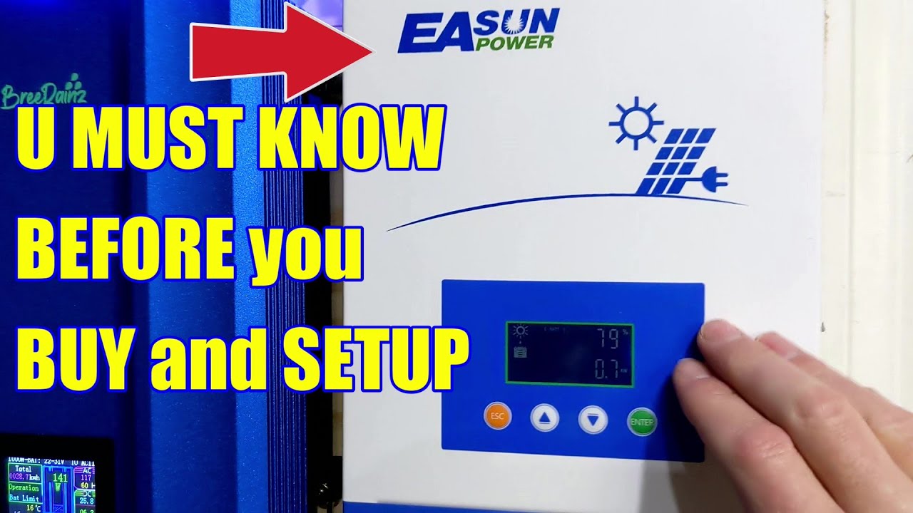 Большая проблема с контроллером солнечного заряда POWLAND 100A MPPT EASUN