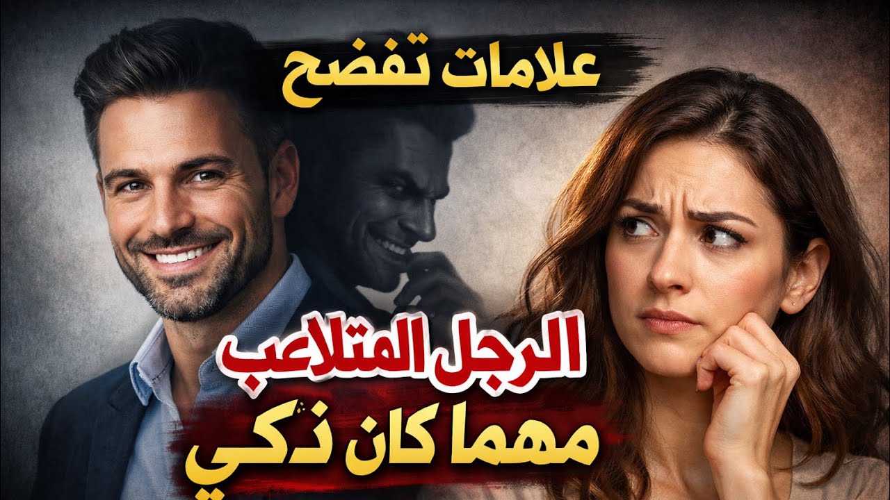 هذا الرجل لا يحبك | علامات تفضح الرجل المتلاعب مهما كان ذكي