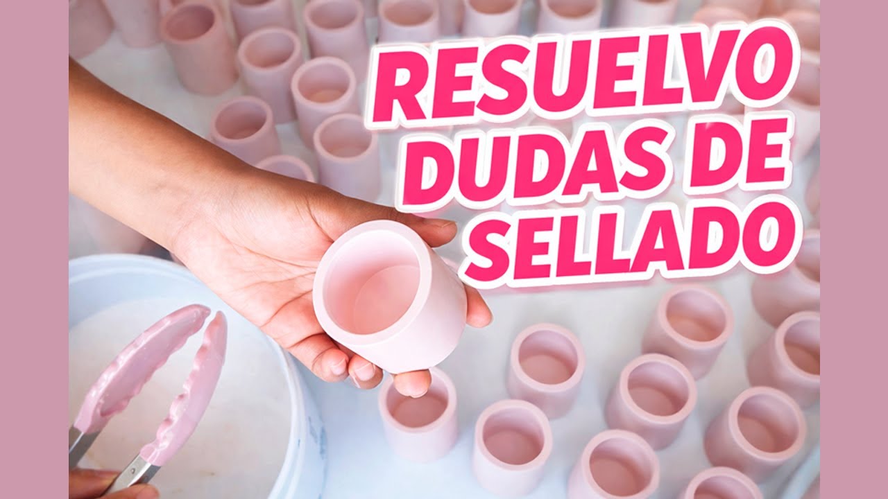 Tips para el sellado de macetas de yeso cerámico | Negocio de macetas y velas