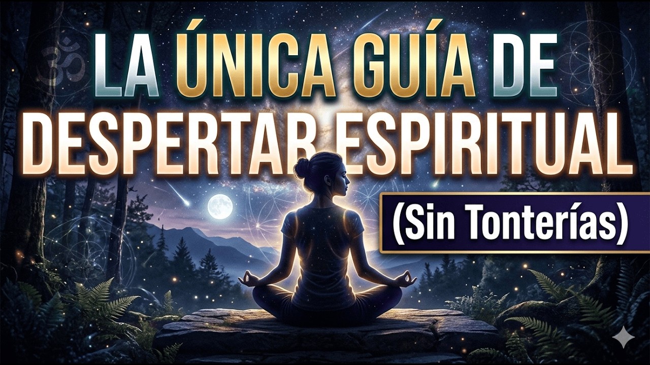 LA ÚNICA GUÍA DE DESPERTAR ESPIRITUAL QUE NECESITARÁS EN TODA TU VIDA (Sin tonterías)