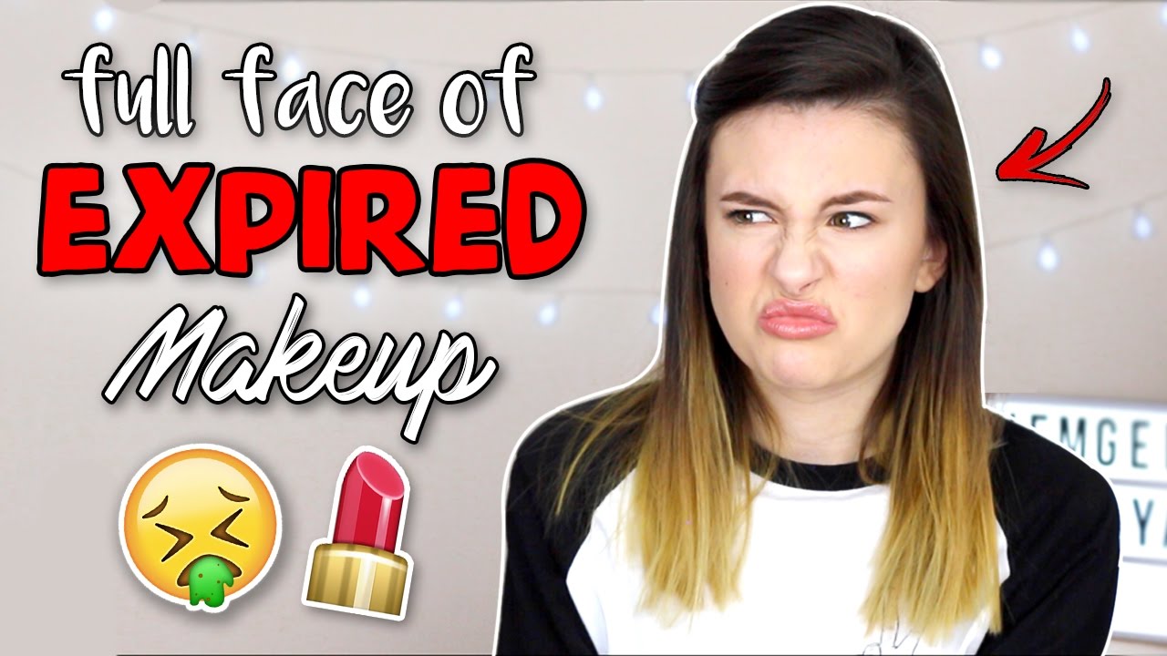 Full Face of EXPIRED Makeup Challenge?!