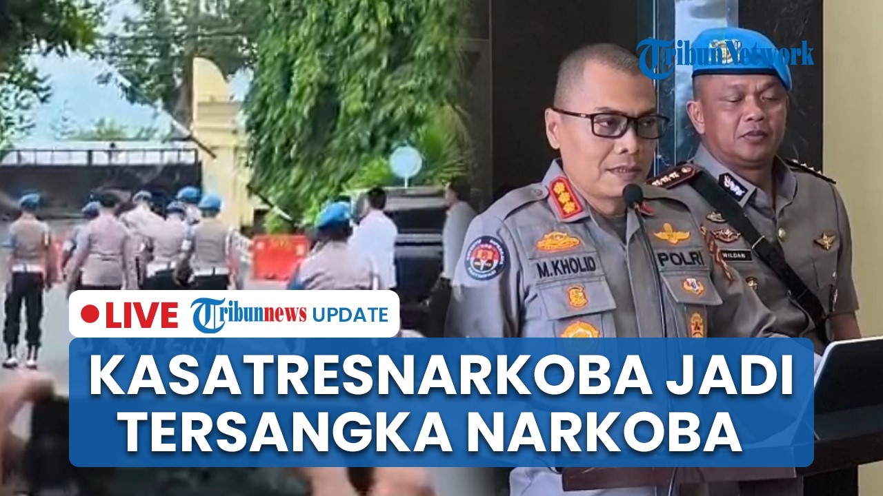 🔴LIVE: Kasatresnarkoba Polres Bima Kota Dipecat usai Jadi Tersangka Narkoba, Barbuk Sabu 488 Gram
