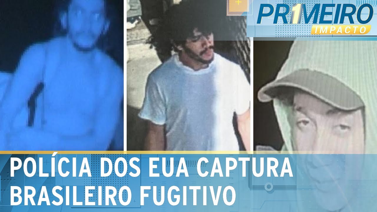 Polícia da Pensilvânia prende brasileiro que estava foragido nos EUA | Primeiro Impacto (13/09/23)
