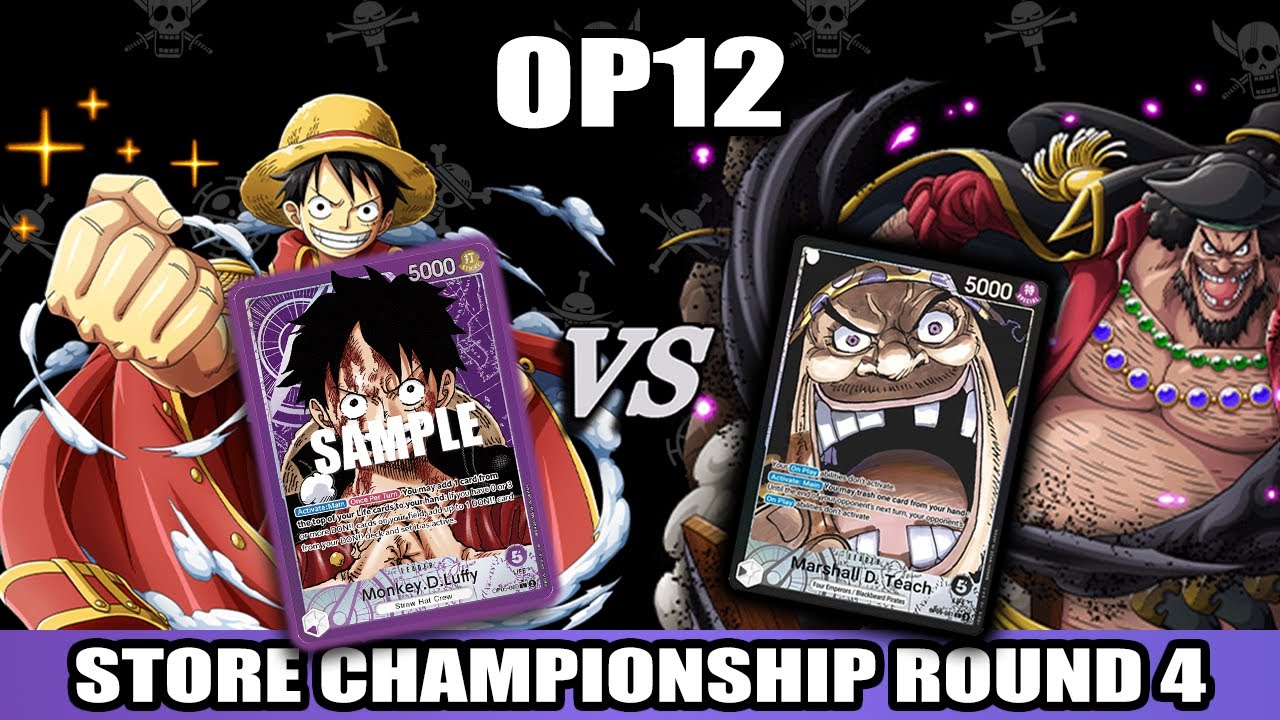 [OP12] Store Championship  - Blackbeard vs Purple Luffy