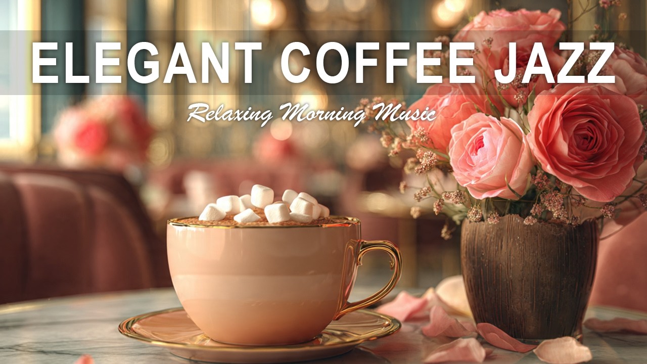 Elegant Coffee Jazz ☕ Warm Jazz & Cozy Café Ambience for Relax & Focus
