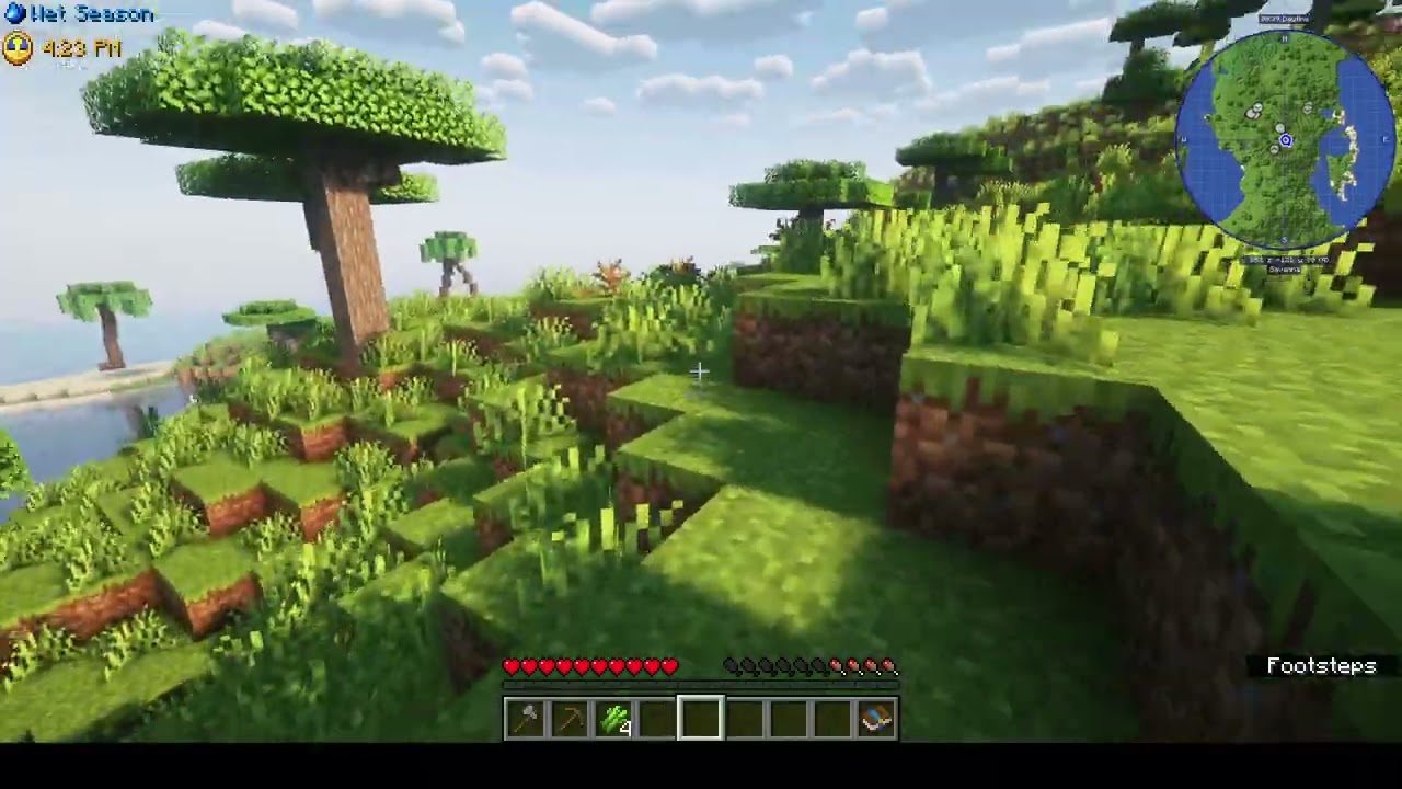 Minecraft Sunlit Valley | [Episode 1] Gathering My Wits - No Commentary