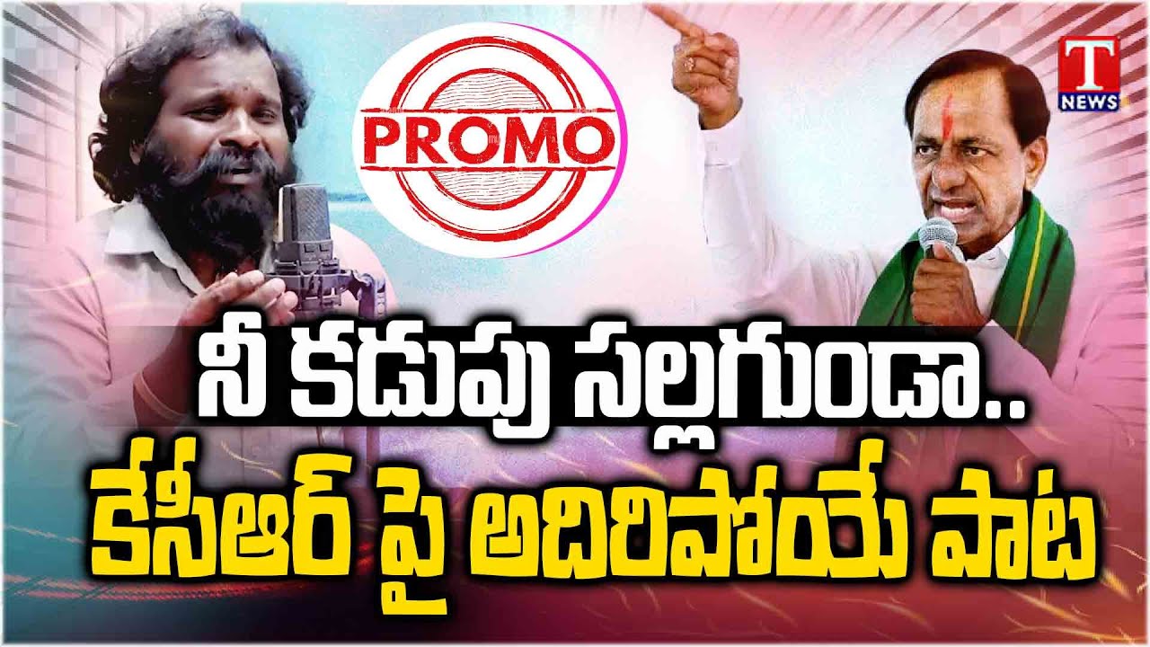 నీ కడుపు సల్లగుండా.. KCR's New Song Promo | T News